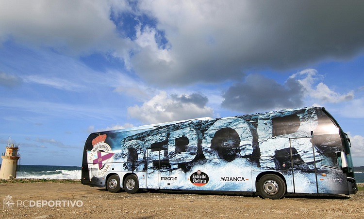 Депортиво представил новый дизайн автобуса