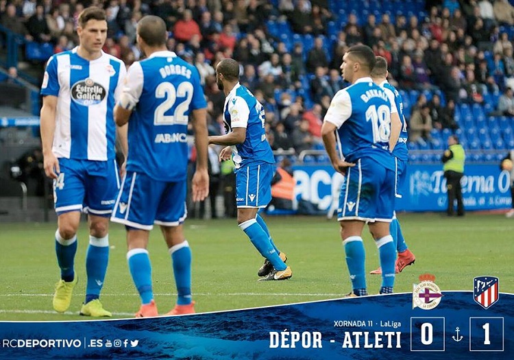 Депортиво проигрывает Атлетико