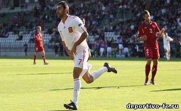 Адриан ведет сборную Испании к победе на Евро-2011 в Дании